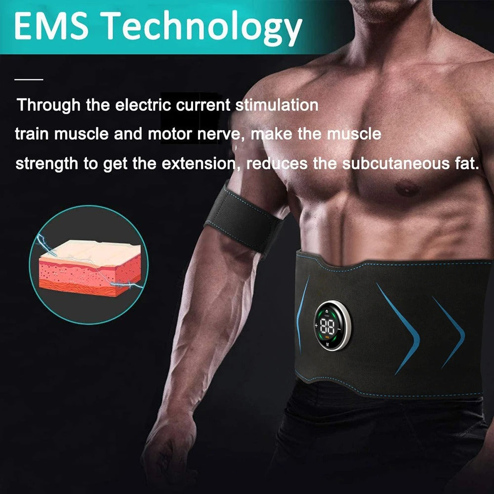 Transcendence™ CorePulse EMS Muscle Stimulator Belt – Train Smarter. Recover Stronger.